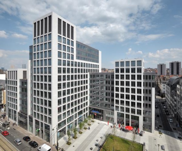 As nossas obras: South City Office and Hotel | Granito Branco Micaela