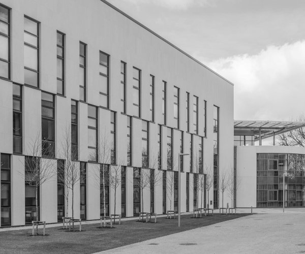 As nossas obras: UCD Lochlann Quinn | Granito Branco Micaela