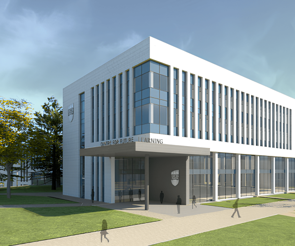 As nossas obras: UCD Centre for Future Learning | Granito Branco Micaela