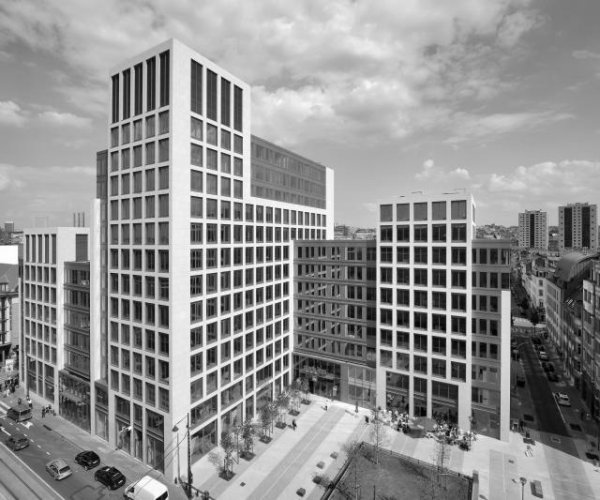 As nossas obras: South City Office and Hotel | Granito Branco Micaela