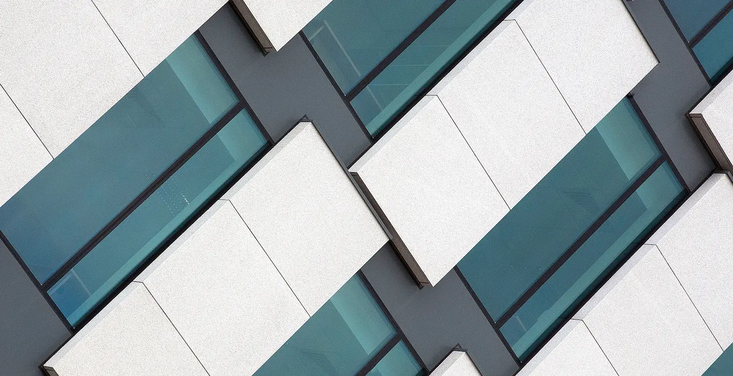 Photo of the facade of the Bio-science Trinity College building in Dublin